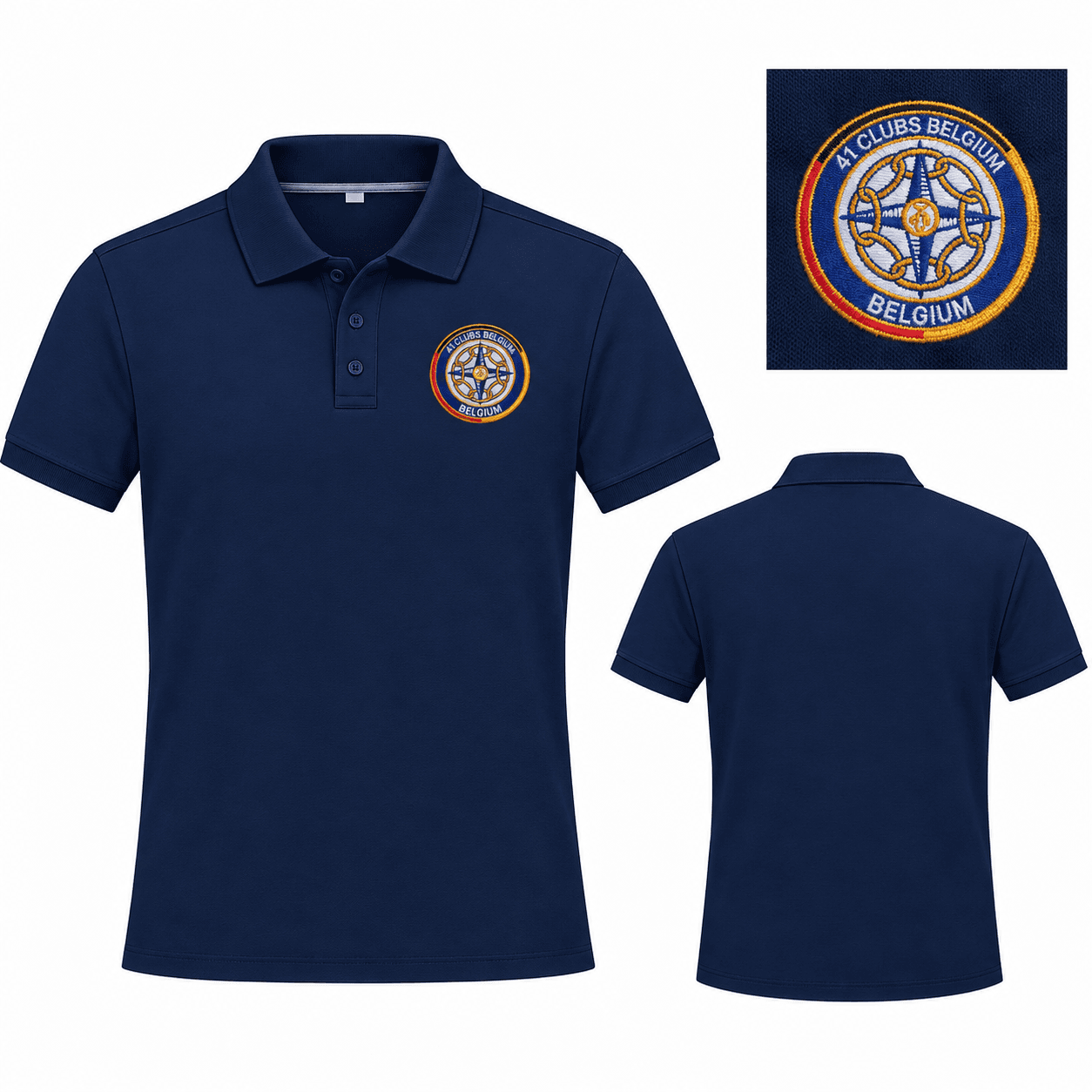 Short-sleeve polos